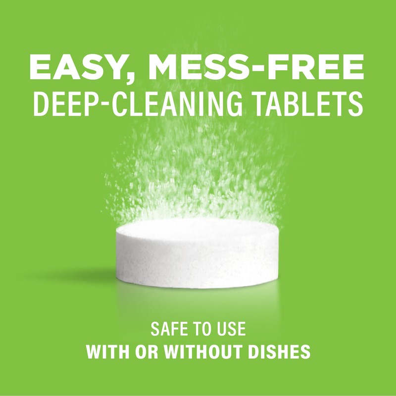 Affresh Dishwasher Cleaner, Helps Power Away Odor Causing Bacteria, Limescale,