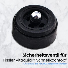Anakel Home Safety Valve Compatible with Fissler Unimatik Vitavit Cooking Pot Manufactured Before 2002