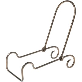 Bard's Adjustable Gold Wrought Iron Bowl or Deep Platter Stand, 10" H x 5" W x 8.75" D (For 9" - 11" Bowls or Deep Platters), Pack of 2