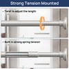 ENJOYBASICS Shower Curtain Rod 30 to 88 Inches, 1 Inch