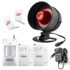 KERUI Home Security System Indoor Outdoor Weather-Proof Siren Window Door