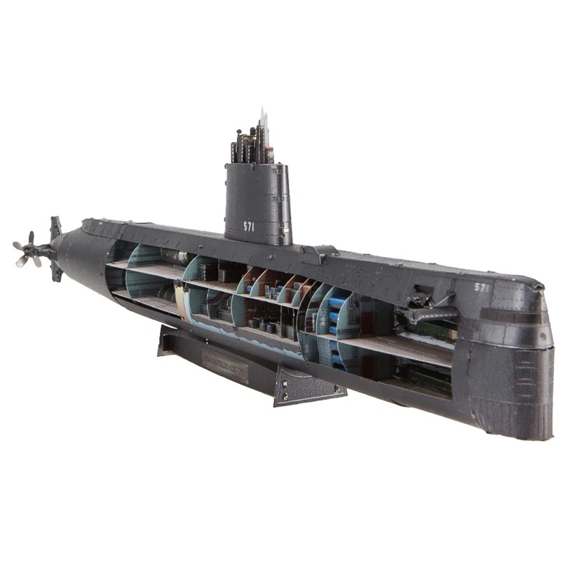 DCD Model Kit USS Nautilus (SSN-571) Steel Metal Earth United