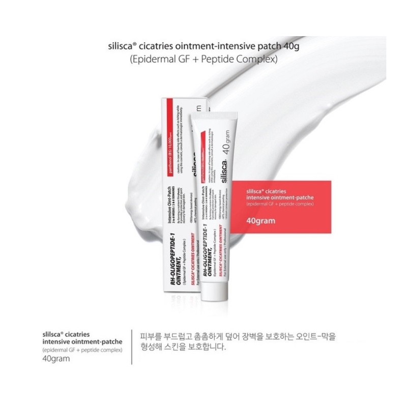 Silisca Regenerating Cream 40ml + 40 additional ampoules Cicatrice Ointment