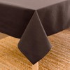 Encasa XO Cotton Canvas Tablecloth | Dark Taupe Plain |