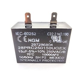 Generic WP65889-4 Refrigerator Run Capacitor for Whirlpool, AP6010187, PS11743364
