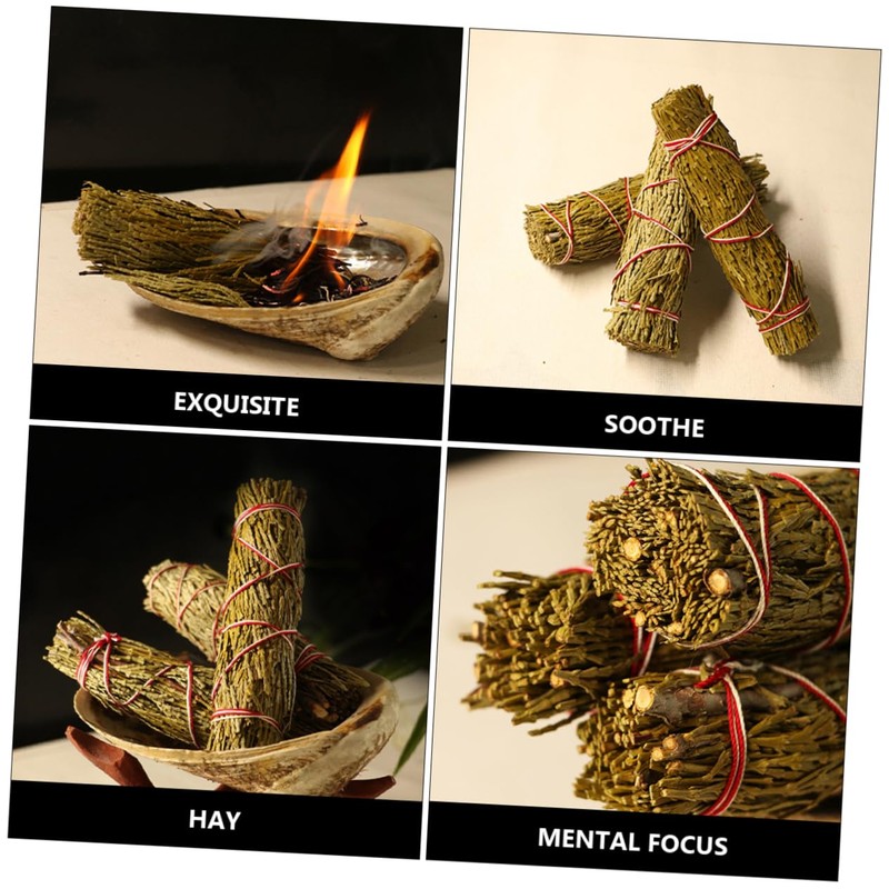 Mobestech 3pcs Cedar Stick Bundle for Air Purification and Meditation