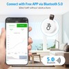 Brifit Bluetooth Thermometer Hygrometer, Wireless Temperature Humidity Sensor with Smart