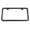Pair Slim Black Chrome Plated License Plate Frame, Comes with