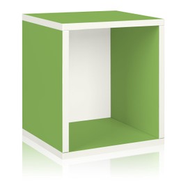 Way Basics 2 Shelf Blox Cube Espresso