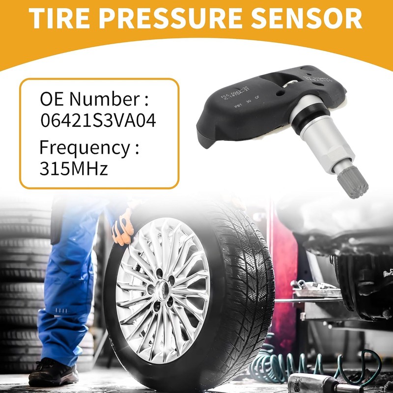 Sensor de presión de neumáticos No.06421S3VA04 Sensor TPMS de coche