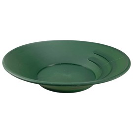 KING LODE Prospecting Gold Pan - Made in USA (Green, 10")