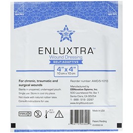 Enluxtra Self-Adaptive 'Any Wound' Dressings - 3-Pack of 4 x4 Enluxtra Dressings AWD-5-1010