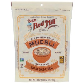 Bob's Red Mill Old Country Style Muesli Whole Grain Cereal 18 oz [ Pack of 2]