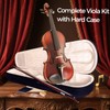 4/4 Violin for Beginners, Acoustic Full Size Starter Kit for