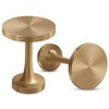 Curtain Holdbacks, Medallion Curtain Tieback Hooks for Drapes, Modern Decorative