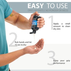 WARM BODY COLD MIND Premium Liquid Chalk for Weight Lifting - Hand Grip for Cross Training, Climbing, Gymnastics, Weightlifting, Powerlifting, Deadlift, Pole Dancing (50ml)