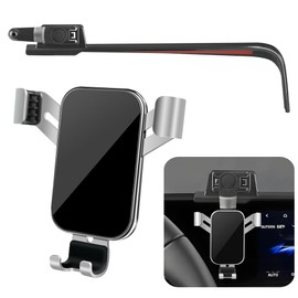 LUNQIN Car Phone Holder for Kia Seltos 2024 2025 2026 Auto Interior Accessories Best Cell Phones Mount Cellphone Mobile Cradle Charging Navigation Bracket Air Vent Screen Stand Accessory