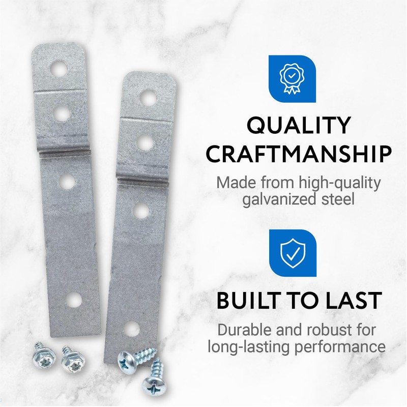 Impresa Dishwasher Side Mount Bracket Kit - Compare to DWBRACKIT1