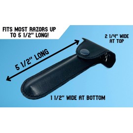 G.B.S Double Edge Safety Razor Protective Case and Travel Case