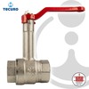 tecuro Ball Valve with Extended Spindle, Both Female Thread Rp