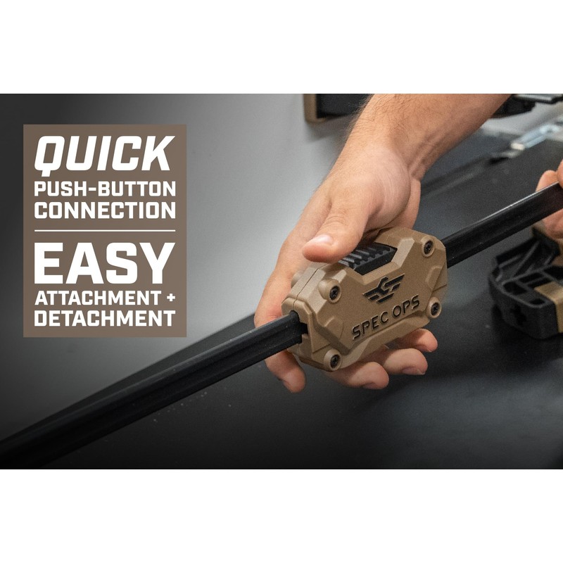 Spec Ops Clamp Coupler for Bar Clamp 2X Clamping Range