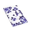 Purple Blue White Flower Single Toggle Light Switch Cover 1