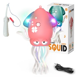 P PANACARE Elektrisches Tanzen Octopus Spielzeug, Automatische Hindernisvermeidung Octopus, Interaktiver Spaß Schwingen Tanzen Octopus, Bringt Endloses Lachen Octopus Stressabbau Geschenk mit LED und