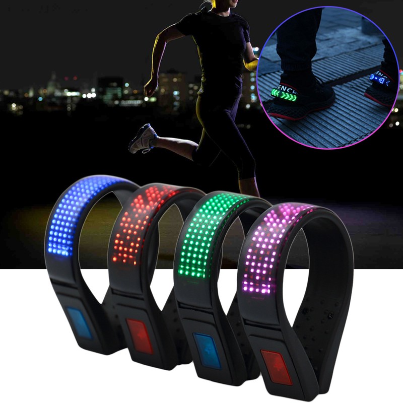 Flash Led Shoe Clip Light Shoe USB Safety Led Light
