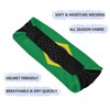 Women's Fashion Headbands Brazil Flag Yoga Elastic Hair Bands Sweat