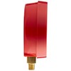 Yellow Jacket 49517 3-1/2" Liquid-Filled Gauge (Degrees F) Red Pressure,