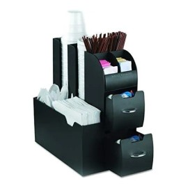 Organizador Cafeteria Cafe Te Oficina Cocina Coffee Negro