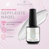 1 Angel White Weiß Weiss - Shayenne UV Gel Nagellack