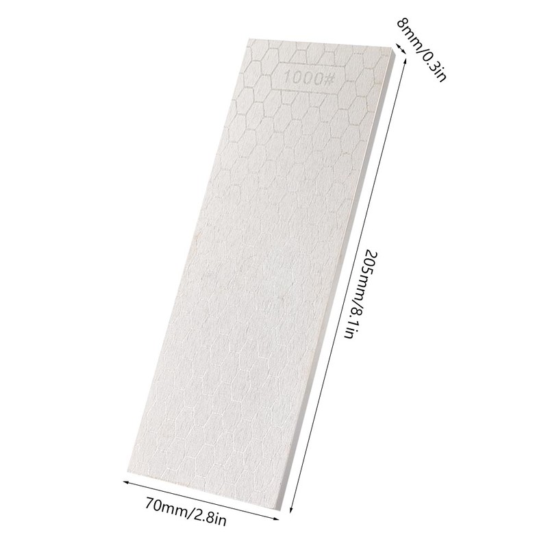 400/1000 Grit DoubleSided Diamond Sharpening Stone Knife Sharpener Whetstone Kitchen