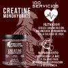 Creatina Monohidratada 500g Gladiator En Polvo Sabores Moras