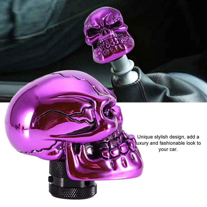 KSTE Skeleton Skull Head Car Modified Gear Shift Knob Stick