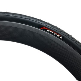 Fincci Pair 700 x 25c Tire Foldable 120 TPI for Racing Touring Cycling All Season Bicycle - Pack of 2 Road Bike Tires 700x25c