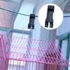 ZCLGOOD 12PCS Replacement Dog Crate Locking Latch, Black Plastic Wire
