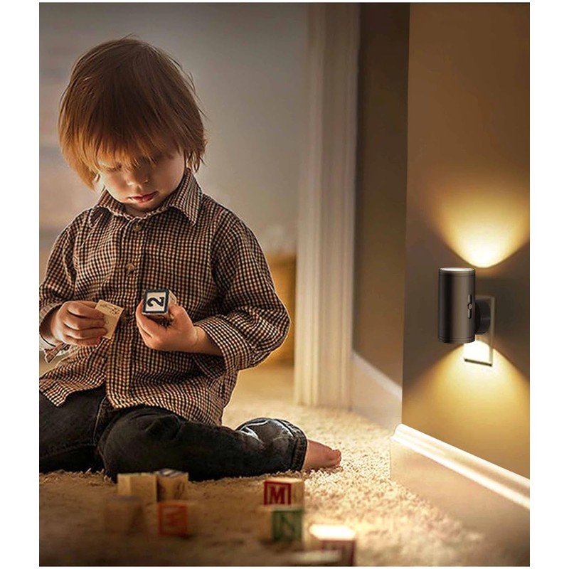 TSEXES 4 Pack LED Night Light Plug in, Dusk to