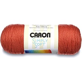Hats Chek Easy Soft Acrylic Aran Knitting Wool Yarn 170g 9754 Persimmon