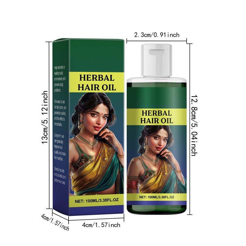 Hair Oil Gently Clean and Moisturise Hair