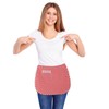 FAIRYGATE Waist Apron Adjustable Anti-dirt Waist Short with Pocket for