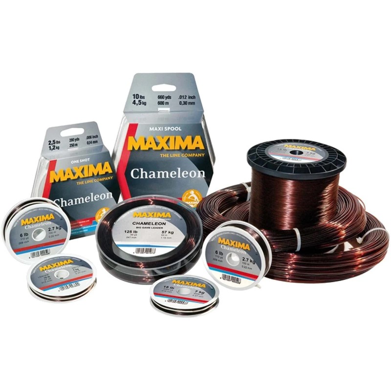 Sunset MAXIMA ONE SHOT 15LB CHAMELEON Brown, 200m