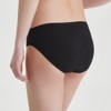 JAJU [JAJU] Women's Cotton Basic Hip Hugger Panty 3-Pack_Black