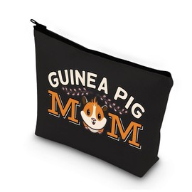 Funny Guinea Pig Gift Guinea Pig Lover Gift Cavy Gift Guinea Pig Mom Gift Guinea Pig Cosmetic Makeup Bag for Guinea Owner Animal Lover Fur Baby Mom Gifts Cavy Mom Gift (Guinea Pig mom CAbl)