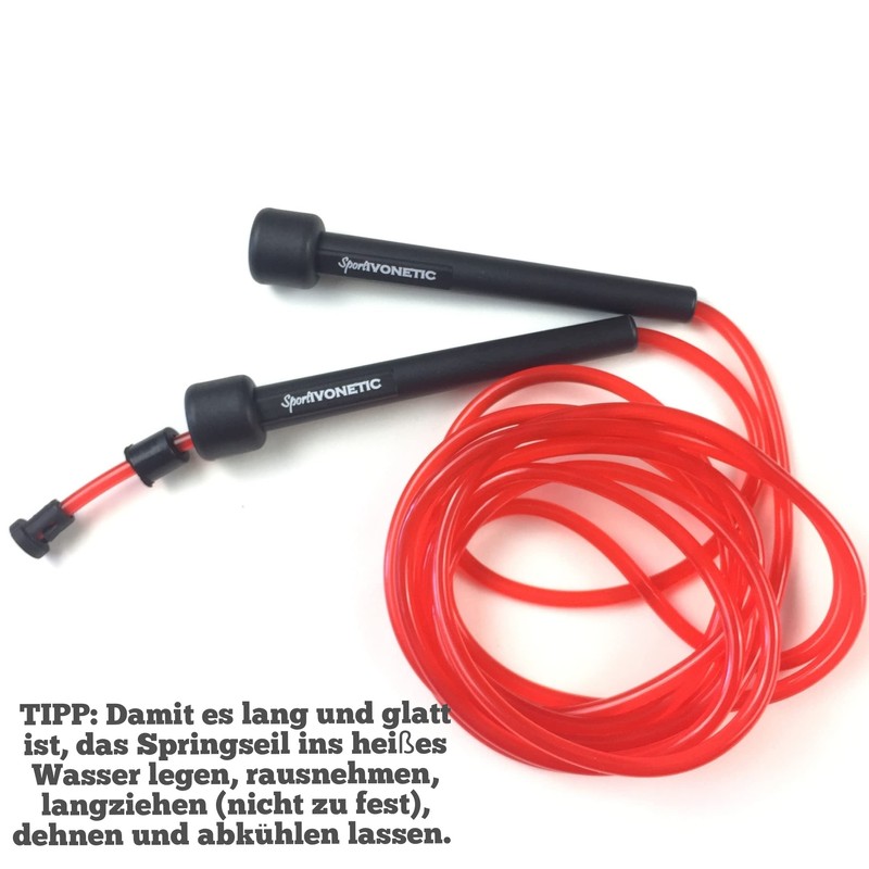 Sportivonetic Skipping Rope for Adults & Children - for Fitness,