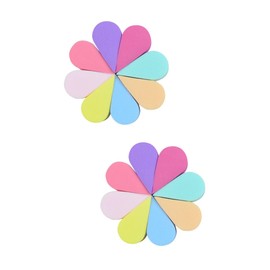 Ipetboom 2sets Makeup Powder Puff Boys and Girls Fluffy Facial Sponge Natural Cleaning Sponge Skin Care Tool Mixed Colors 8pcs*2