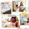 KOKUYO L-GL100W File Clear Book, Glassel, Fixed Type, A4, 100