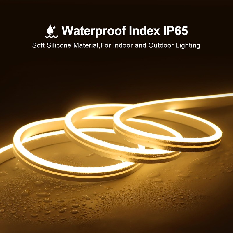 LRGBST 2 m Warm White LED Strip, IP65 Waterproof 3000