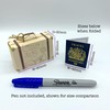DIY Surprise Mini Suitcase & Mini GOLD effect Passport Reveal