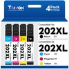 Torvon Remanufactured Ink Cartridge Replacement for Epson 202XL 202 202